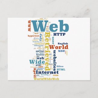 WWW and Internet postcard