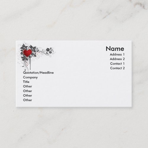 www.Garcya.us_2502428, Name, Address 1, Address... Business Card Templates