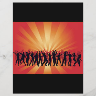 www_Garcya_us_dancing disco people vector Flyer
