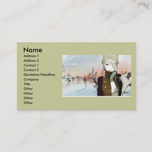 Customizable www.Garcya.us_stylish_people_5_800x600.ai, Name... Business Card Templates