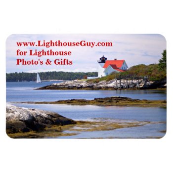 Www.lighthouseguy.com Premium Flexi Magnet by LighthouseGuy at Zazzle