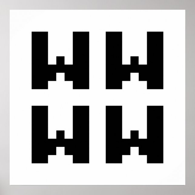 WWWW | LOL Japanese Internet Slang Poster (Front)