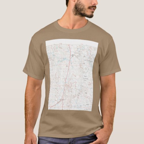 WY Reno Junction 342366 1974 topographic map T_Shirt