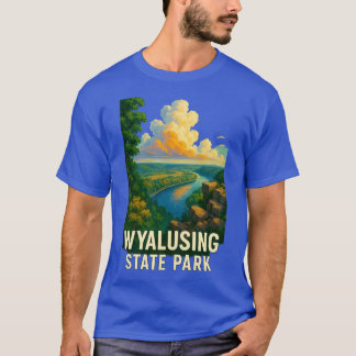 Wyalusing State Park Scenic Bluff Driftless Region T-Shirt