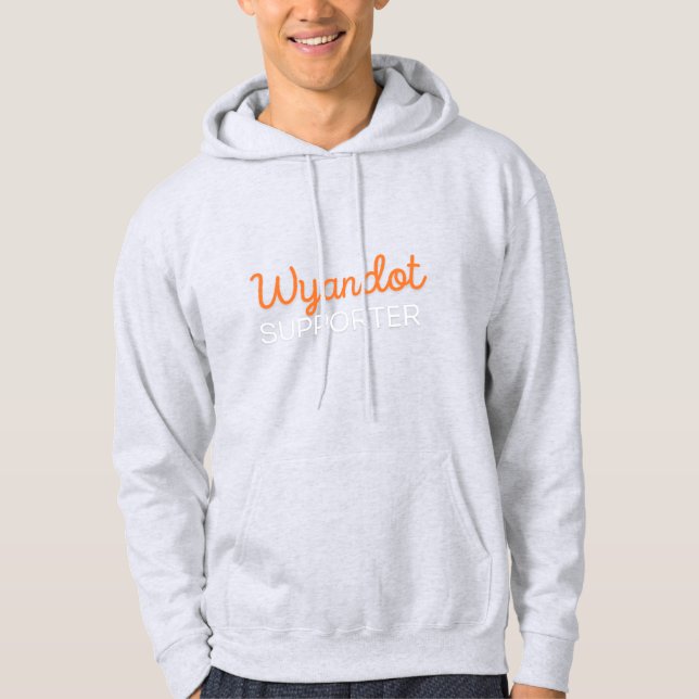 Wyandot Supporter Hooded Sweatshirt (Front)