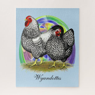 Wyandotte:  Easter Egg Pair Jigsaw Puzzle