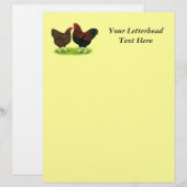 Wyandotte: Partridge Pair (Front/Back)