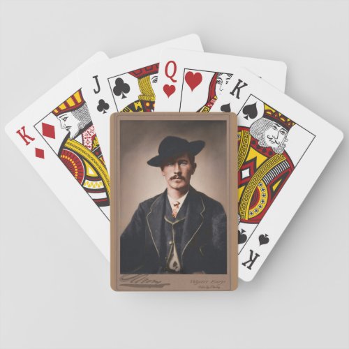 Wyatt Earp 1848_1929 Playing Cards