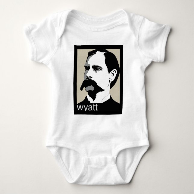 wyatt earp baby bodysuit (Front)