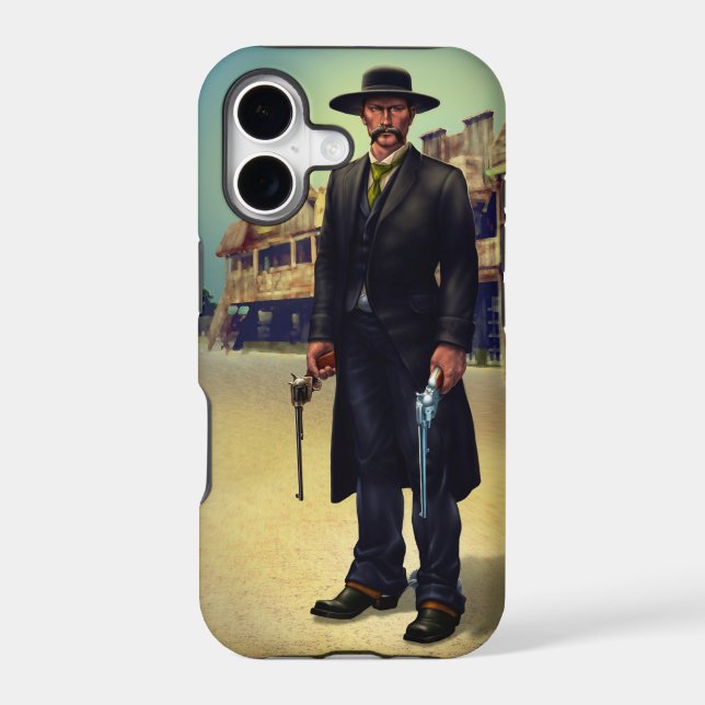 Wyatt Earp Iphone Case (Back)