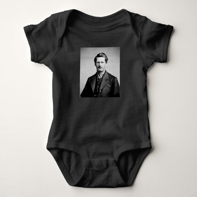 Wyatt Earp: Lawman, Gunfighter, Saloon Keeper Baby Bodysuit (Front)