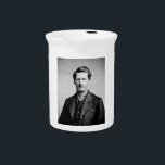 Wyatt Earp: Lawman, Gunfighter, Saloon Keeper Beverage Pitcher<br><div class="desc">Wyatt Earp: Legacy of Lawman, Gunfighter, Saloon Keeper - Wyatt Earp, a name synonymous with the Wild West, was a complex figure whose life story is as intriguing as it is controversial. Born in Illinois in 1848, Earp's early years were marked by a series of jobs, including working as a...</div>