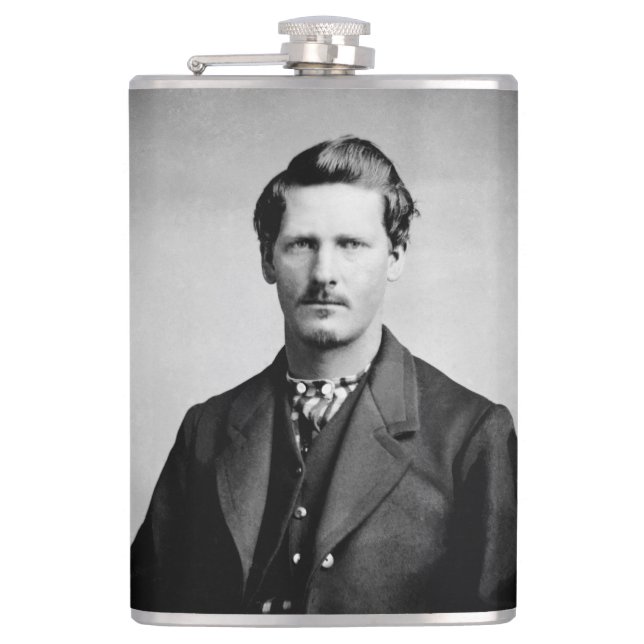 Wyatt Earp: Lawman, Gunfighter, Saloon Keeper Flask (Front)