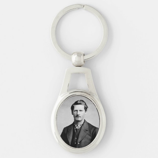 Wyatt Earp: Lawman, Gunfighter, Saloon Keeper Keychain (Front)