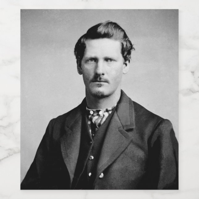 Wyatt Earp: Lawman, Gunfighter, Saloon Keeper Wine Label (Single Label)