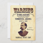 Wyatt Earp Lawman Marshall Gunfighter Curio Card