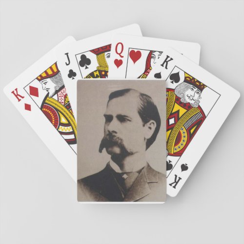 wyatt earp poker cards