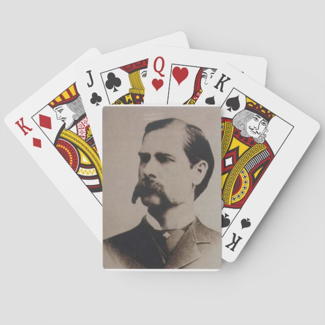 wyatt earp poker cards (Back)