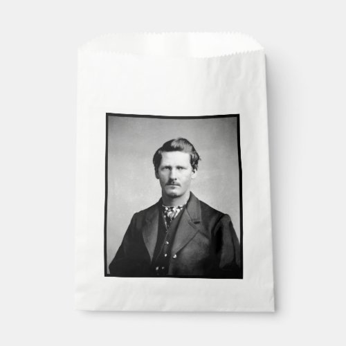 Wyatt Earp Sheriff  Gunfighter Old West Favor Bag