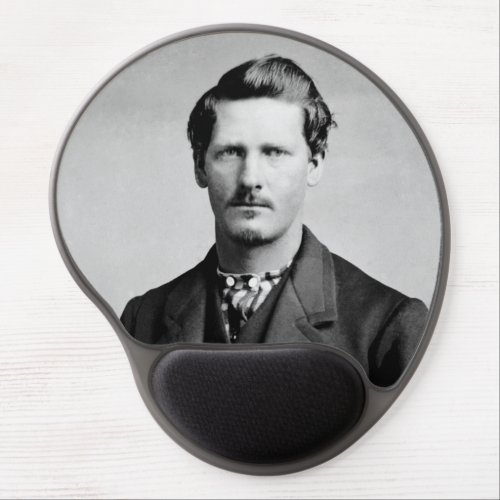 Wyatt Earp Sheriff  Gunfighter Old West Gel Mouse Pad