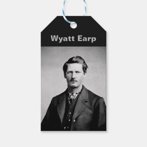 Wyatt Earp Sheriff  Gunfighter Old West Gift Tags