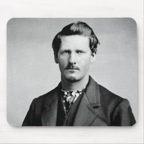 Wyatt Earp Sheriff  Gunfighter Old West Mouse Pad