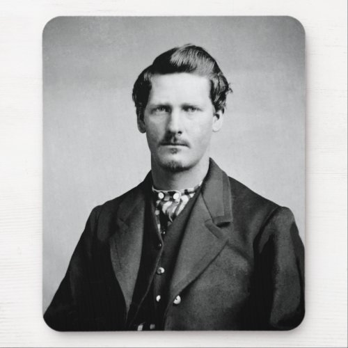 Wyatt Earp Sheriff  Gunfighter Old West Mouse Pad