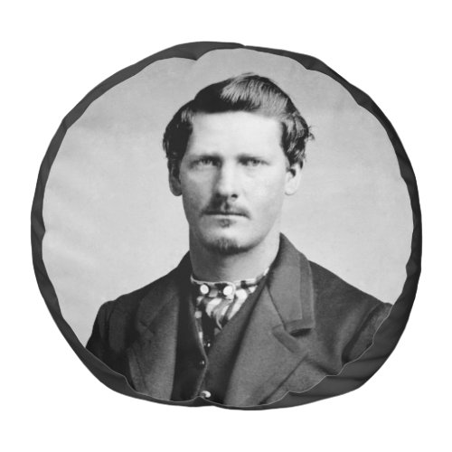 Wyatt Earp Sheriff  Gunfighter Old West Pouf