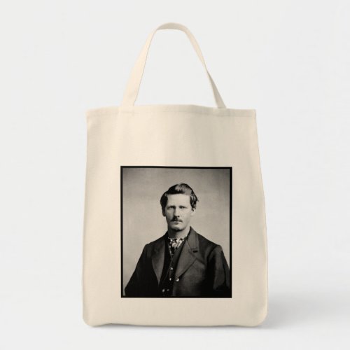 Wyatt Earp Sheriff  Gunfighter Old West Tote Bag