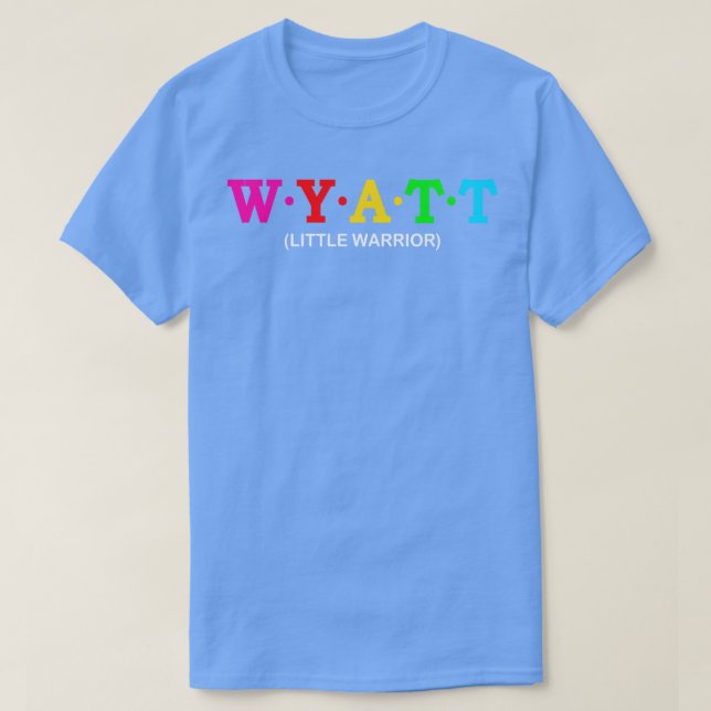 Wyatt Little warrior T-Shirt (Design Front)