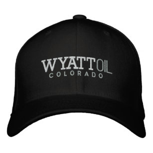 Wyatt Oil Embroidered Baseball Cap