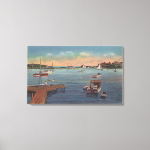 Wychmere Harbor Scene Canvas Print
