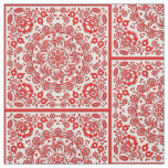 Wycinanka Fabric White