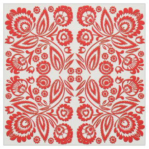 Wycinanka Fabric White