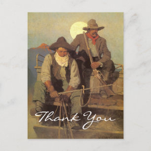 Wyeth's Pay Stage Postcard