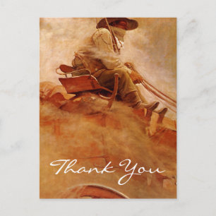 Wyeth's The Ore Wagon Postcard
