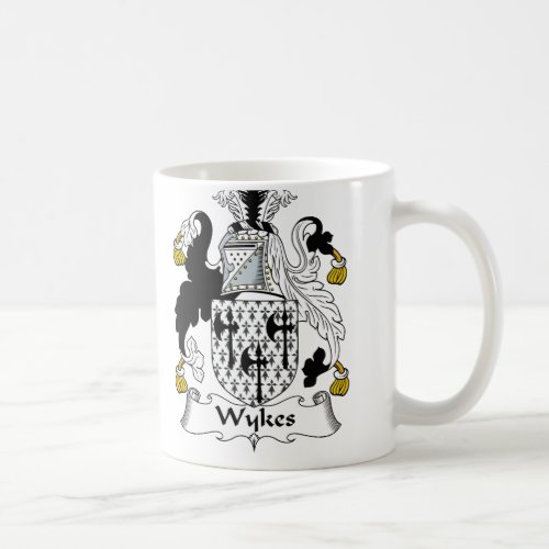 Wykes Family Crest Coffee Mug