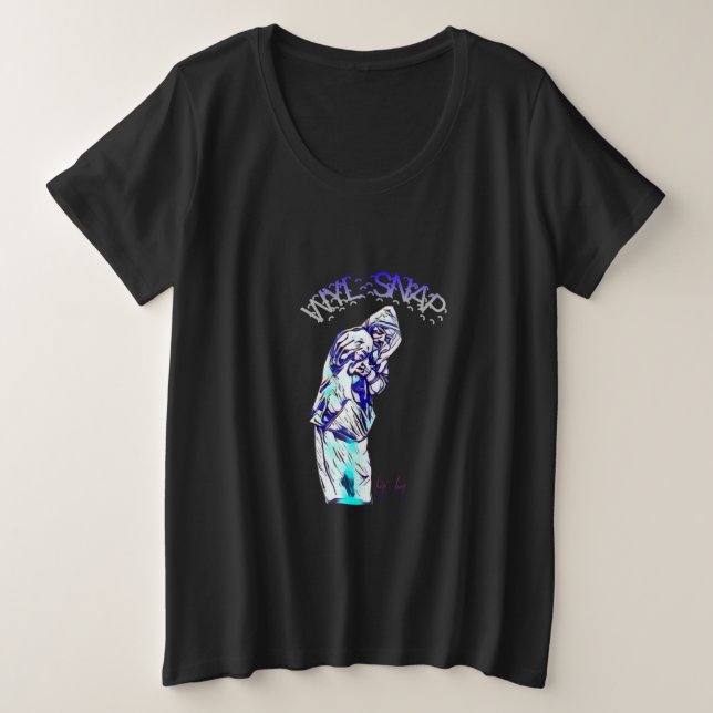 Wyl Snap Plus Size T-Shirt (Design Front)