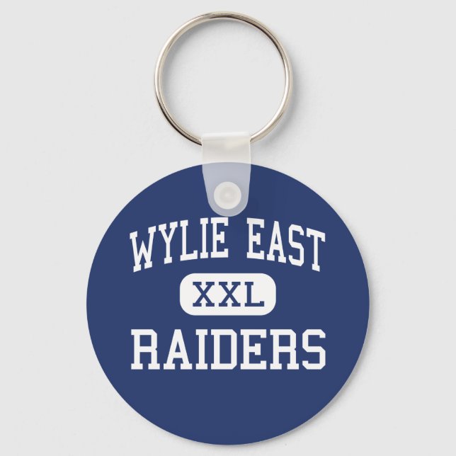 Wylie East - Raiders - High School - Wylie Texas Keychain (Front)