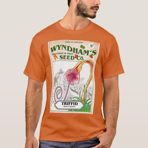 Wyndhams Triffid Seeds Inspired by The Day of the  T_Shirt