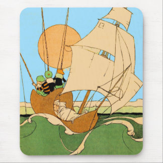 Wynken, Blynken and Nod Mouse Pad