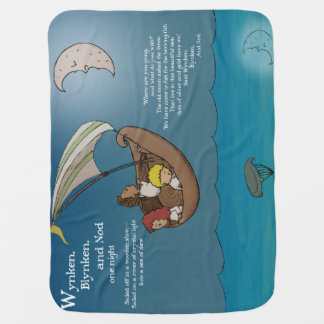 Wynken, Blynken, and Nod Poem by Eugene Field Baby Blanket