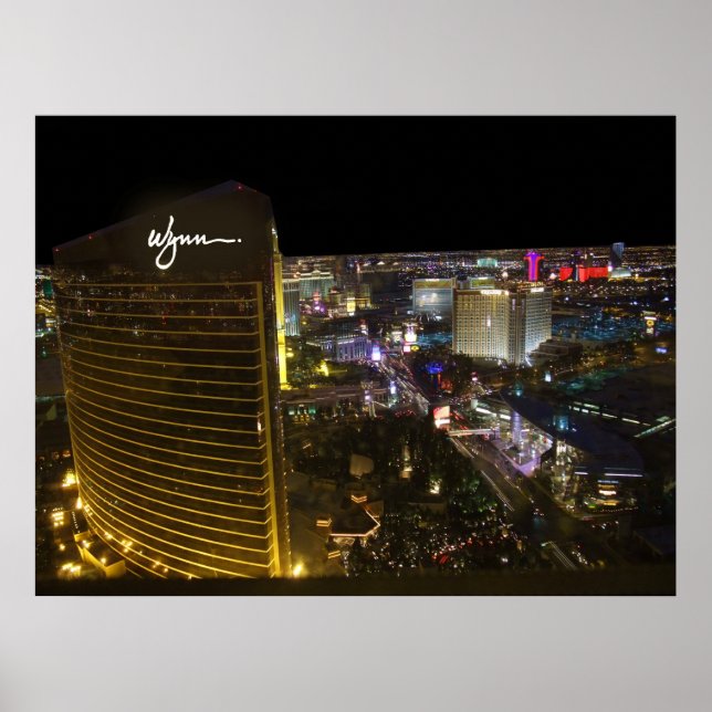 Wynn Las Vegas Aerial Poster (Front)