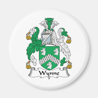 Wynne Family Crest Magnet