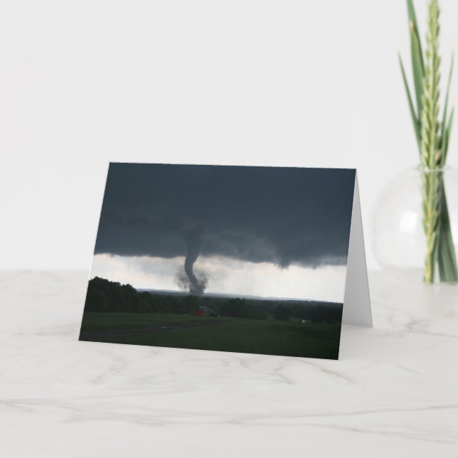 Wynnewood, OK EF4 Tornado Greeting Card (Front)