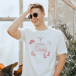 WYNONA Blush Pink Cowgirl Rodeo Daddy T-Shirt