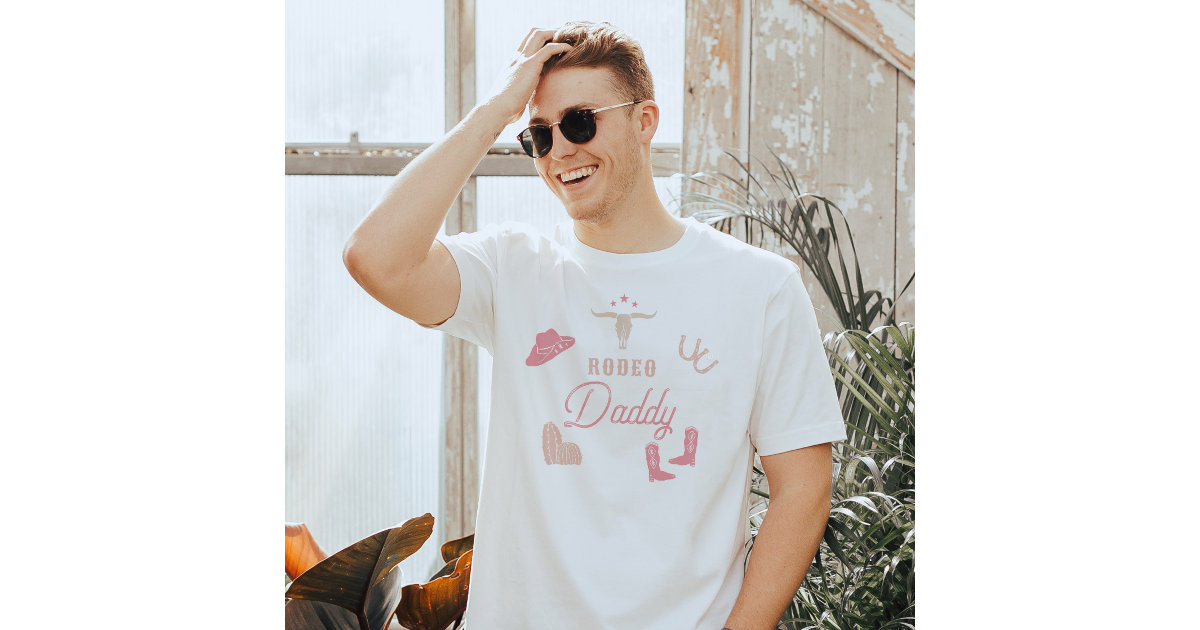 Wynona Blush Pink Cowgirl Rodeo Daddy T Shirt Zazzle 7661