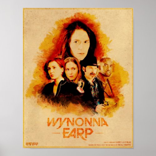 Wynonna Earp Western Style Cast 2 Poster