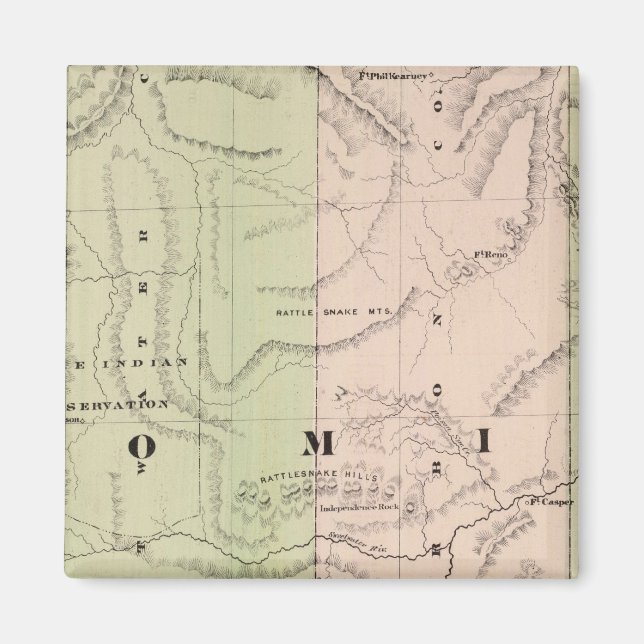 Wyoming 2 magnet (Front)