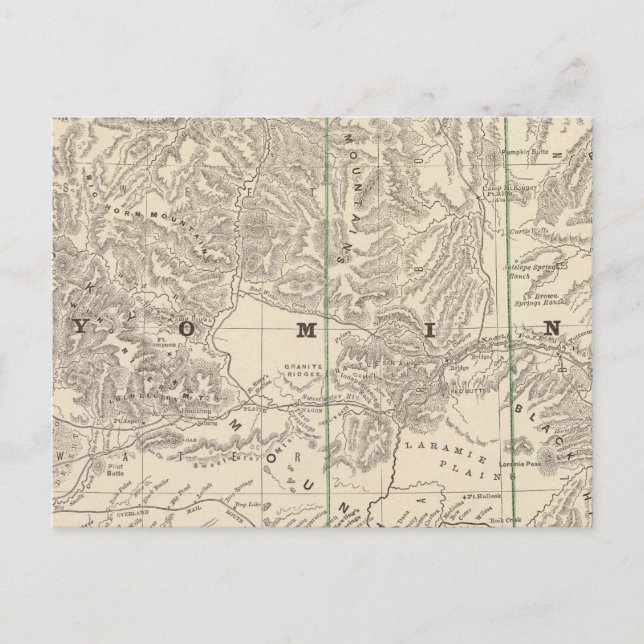 Wyoming 2 postcard (Front)